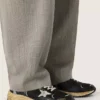 Ανδρικά Dad-Star σε μαύρο και ασημί πλέγμα και νάπα με αστέρι σε χρώμα πάγου