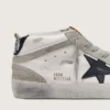 Ανδρικά Mid Star λευκά με μαύρο αστέρι