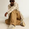 Ανδρικά παπούτσια Space-Star από σουέτ σε χρώμα παγωμένου γκρι με διάτρητο αστέρι