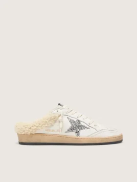 Ball Star Sabots με αστραφτερό αστέρι και επένδυση από shearling