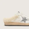 Ball Star Sabots με αστραφτερό αστέρι και επένδυση από shearling