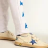 Ball Star Young με μπλε μεταλλικό δερμάτινο αστέρι και ετικέτα στη φτέρνα