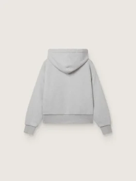 Φούτερ με κουκούλα Star, unisex, από βαμβάκι σε γκρι μελανζέ