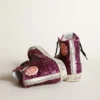 Francy Sneakers με πούλιες και χειρόγραφη επιγραφή στην εξωτερική σόλα