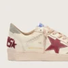 Γυναικεία Ball Star LTD από νάπα με δερμάτινο αστέρι και ασημί σουέτ λουράκι στη φτέρνα