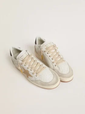 Γυναικεία Ball Star LTD με μπεζ αστέρι και μαύρη ετικέτα στη φτέρνα