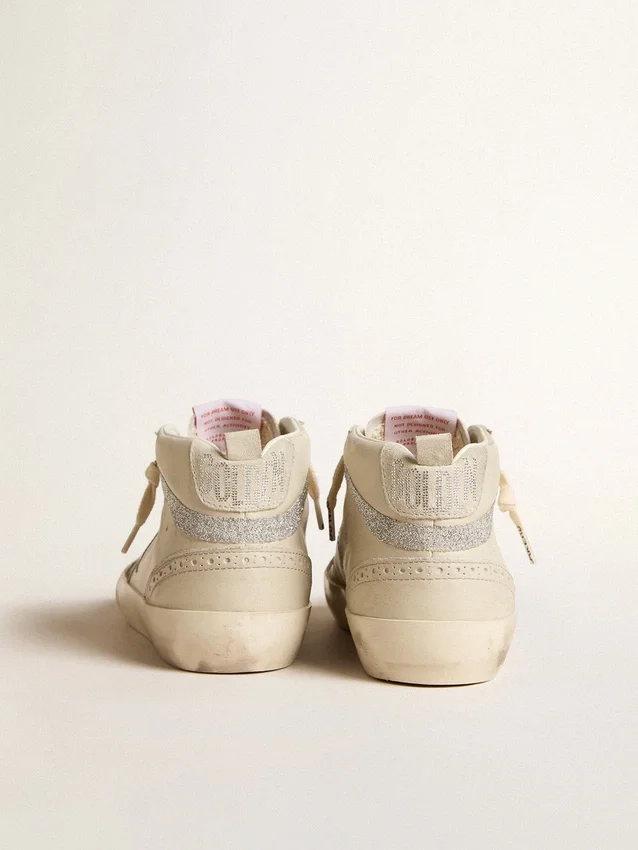 Γυναικεία Mid Star LTD με αστράκι από δέρμα σε χρώμα μπρούντζου και διακοσμητικό στοιχείο «Flash» από κρύσταλλα Swarovski