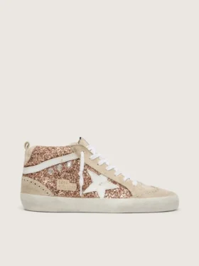 Γυναικεία Mid Star με ροζ γκλίτερ