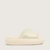 Γυναικεία slip-on Space-Star από λευκό δέρμα