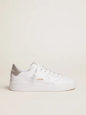 Γυναικεία Sneakers Purestar με αστραφτερή ασημένια ετικέτα στη φτέρνα