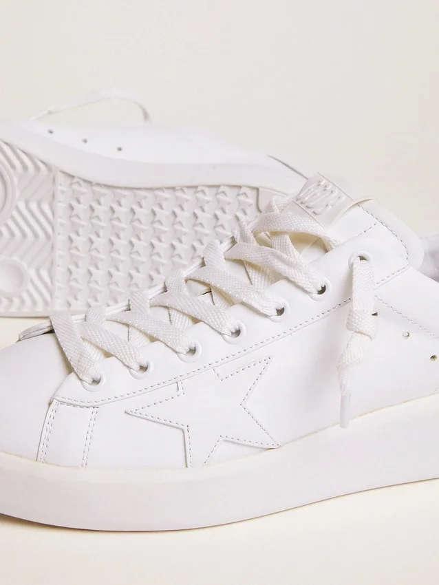 Γυναικεία Sneakers Purestar με αστραφτερή ασημένια ετικέτα στη φτέρνα