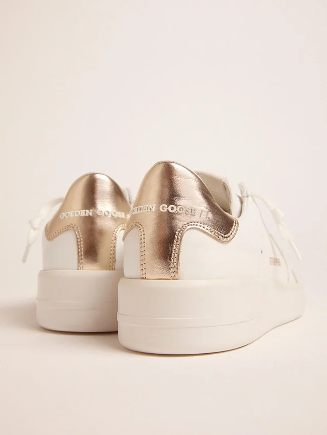 Γυναικεία Sneakers Purestar με χρυσή λωρίδα στη φτέρνα