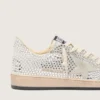 Γυναικείο Ball Star με κρύσταλλα Swarovski και γκρι αστέρι από σουέτ