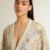 Γυναικείο ζακέτο με floral μοτίβο και κεντήματα