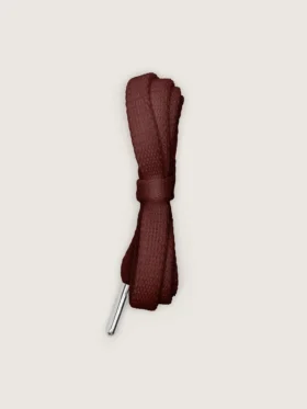Κορδόνια Burgundy LTD με κεντημένες καρδιές και λογότυπο σε αντίθεση