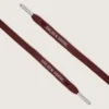 Κορδόνια Burgundy LTD με κεντημένες καρδιές και λογότυπο σε αντίθεση