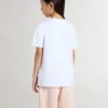 Λευκό παιδικό βαμβακερό Pουκάμισο με ασημί τύπωμα