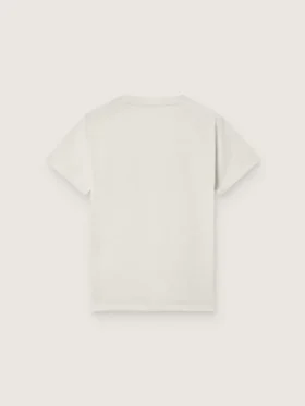 Παιδικό T-shirt Journey από λευκό βαμβακερό τζέρσεϊ με λογότυπο