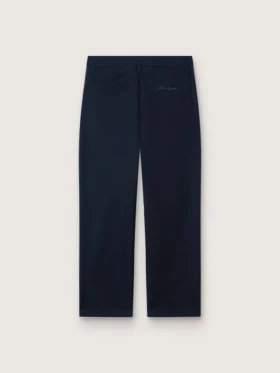 Παντελόνι chino Journey unisex από μπλε βαμβακερό καμβά με κεντημένο λογότυπο