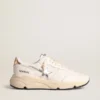 Running Sole από δέρμα νάπα με ασημένιο αστέρι και χρυσή δερμάτινη ετικέτα στη φτέρνα