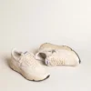 Running Sole από δέρμα νάπα με ασημένιο αστέρι και χρυσή δερμάτινη ετικέτα στη φτέρνα