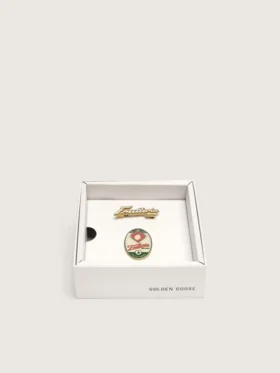 Σετ δύο καρφιτσών «Frutteria Golden»