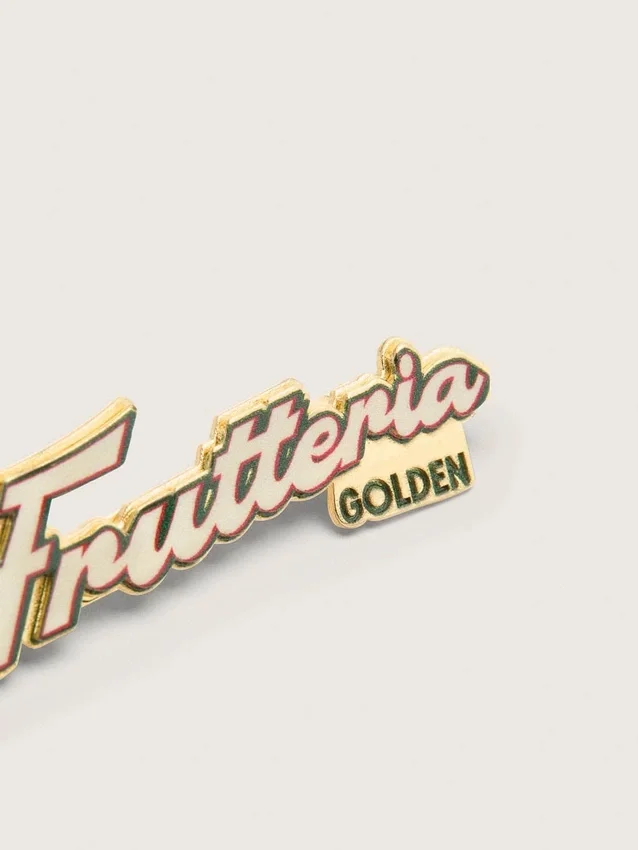 Σετ δύο καρφιτσών «Frutteria Golden»
