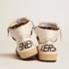 Sneakers Sky-Star με χαρακτηριστική υπογραφή στον αστράγαλο και ένθετα από δέρμα πόνυ με λεοπάρ μοτίβο
