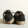 Sneakers V-Star από τζιν σε χρώμα μεσάνυχτου μπλε με μαύρο δερμάτινο αστέρι και μύτη