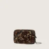 Star Bag Mini από δέρμα πόνυ με animal print και αστέρι tone-on-tone