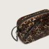 Star Bag Mini από δέρμα πόνυ με animal print και αστέρι tone-on-tone