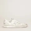 Sneakers Stardan από λευκό δέρμα με φθαρμένη εμφάνιση