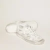 Sneakers Stardan από λευκό δέρμα με φθαρμένη εμφάνιση