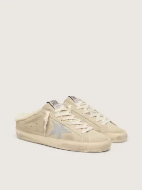 Super-Star Sabot με αστέρι από κρύσταλλα Swarovski και επένδυση από shearling