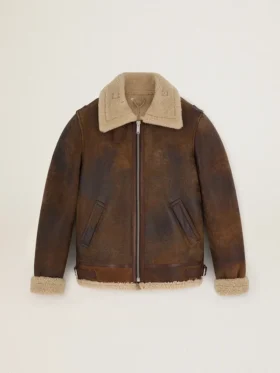 Συλλογή Journey: Μπουφάν Arvel από shearling