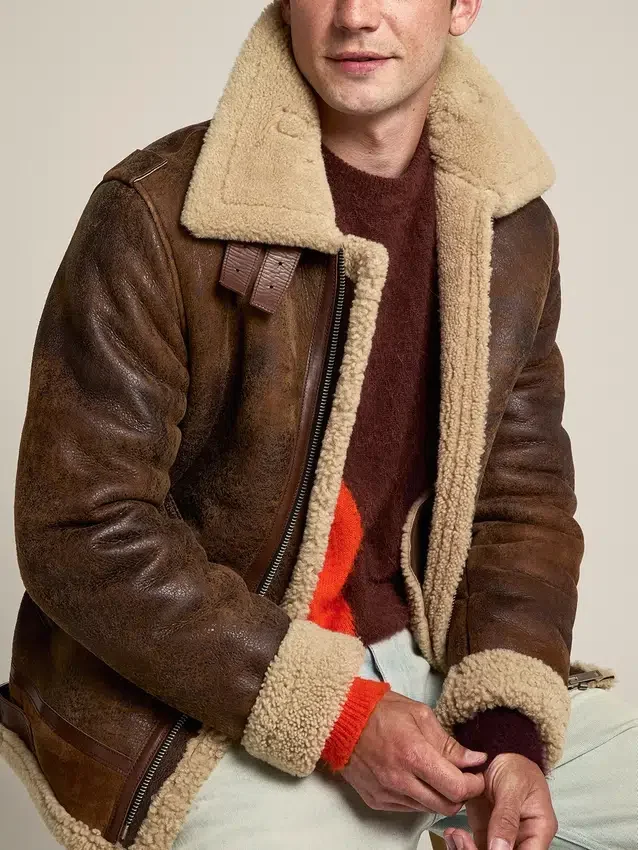Συλλογή Journey: Μπουφάν Arvel από shearling