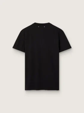 T-shirt της Golden Collection με φθαρμένη εμφάνιση σε vintage μαύρο